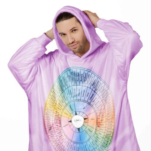 Emotion wheel hoodie buntes - wheel,